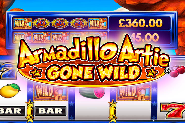 Armadillo Artie Gone Wild - DWG slot at Tipsport Kasino Casino