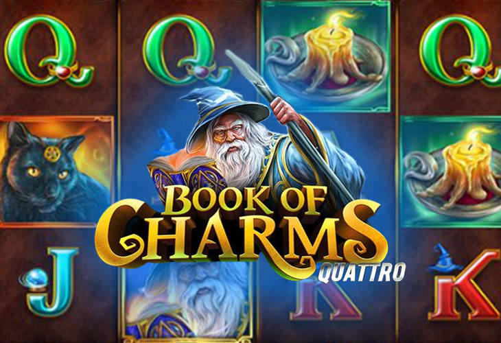 Book of Charms Quattro - Stakelogic slot at Tipsport Kasino Casino