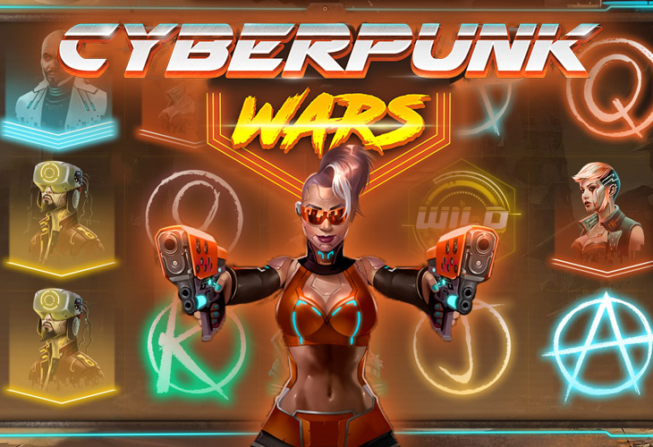 Cyberpunk Wars - Woohoo slot at Tipsport Kasino Casino