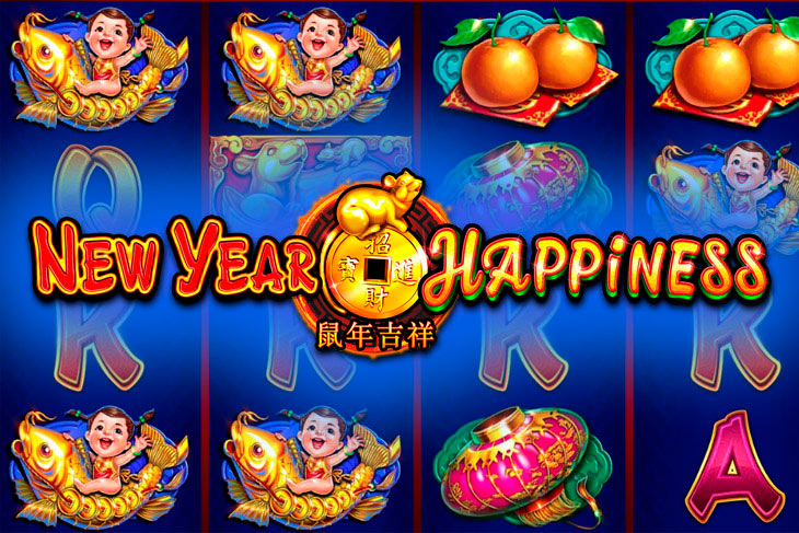 New Year Happiness - Ruby Play slot at Tipsport Kasino Casino