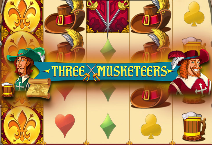 Three Musketeers - Red Tiger Gaming slot at Tipsport Kasino Casino